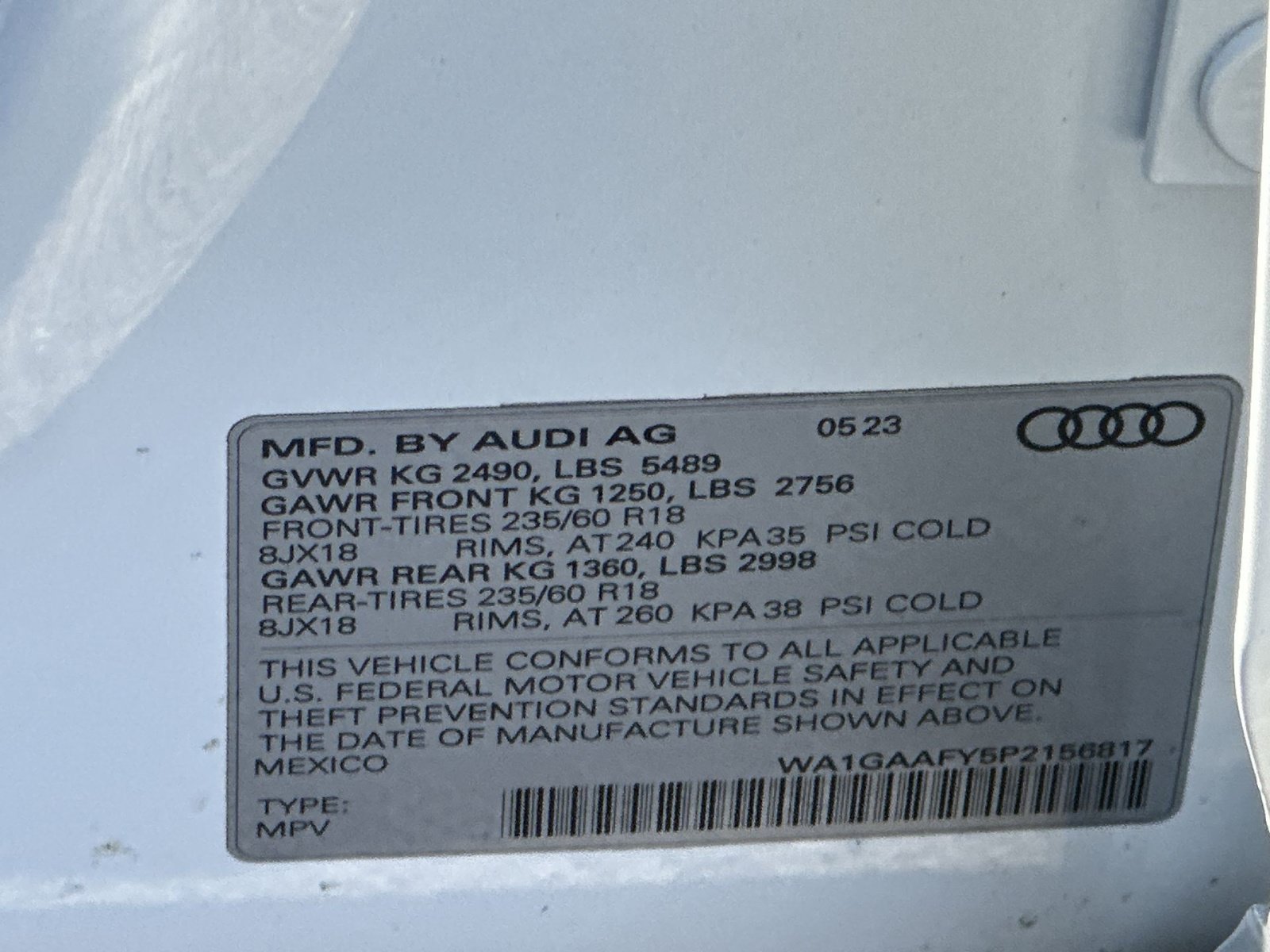Used 2023 Audi Q5 2.0T Premium w/ Convenience Package AWD/4WD image 30