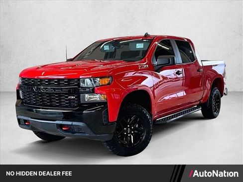 Used 2021 Chevrolet Silverado 1500 Custom Trail Boss AWD/4WD image 1