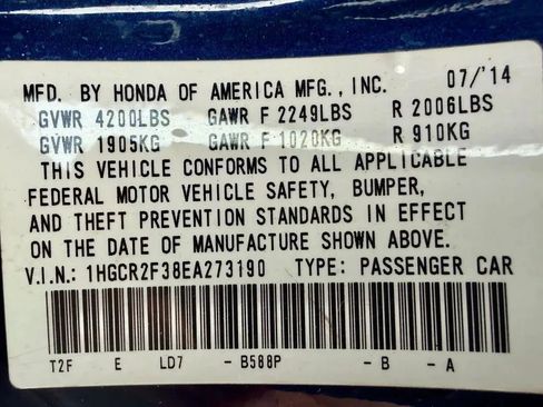 Used 2014 Honda Accord LX image 25