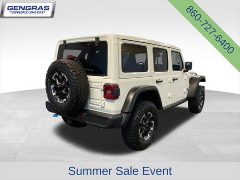 Certified 2025 Jeep Wrangler Unlimited Rubicon 4xe w/ Safety Group AWD/4WD image 8