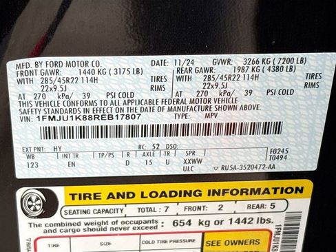 Used 2024 Ford Expedition Limited RWD image 34