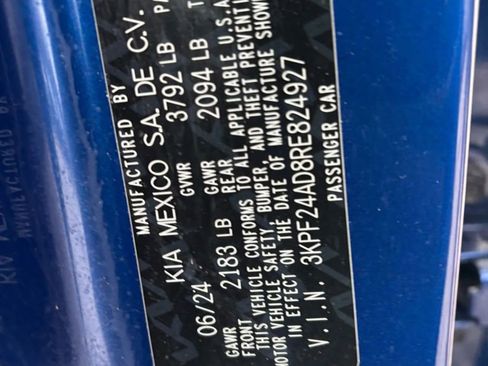 Used 2024 Kia Forte LXS image 53