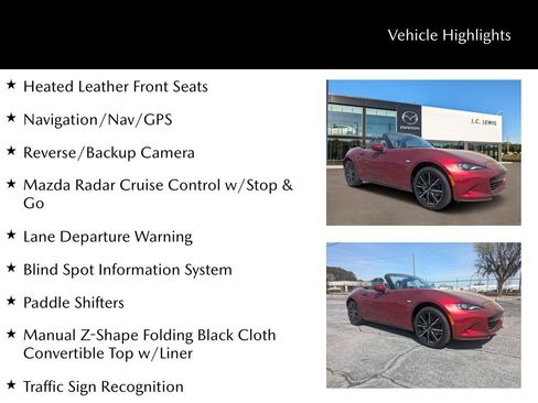 Certified 2025 MAZDA MX-5 Miata Grand Touring image 26