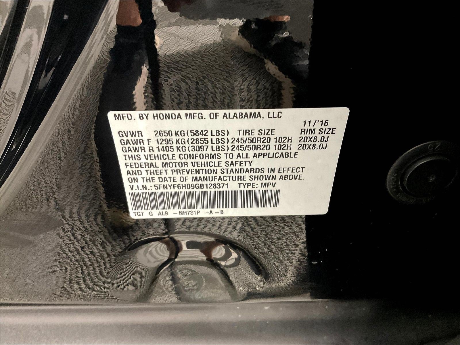 Used 2016 Honda Pilot Elite image 19