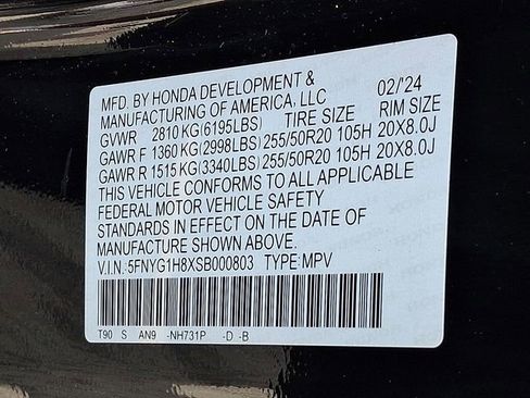 Used 2025 Honda Pilot Elite image 27