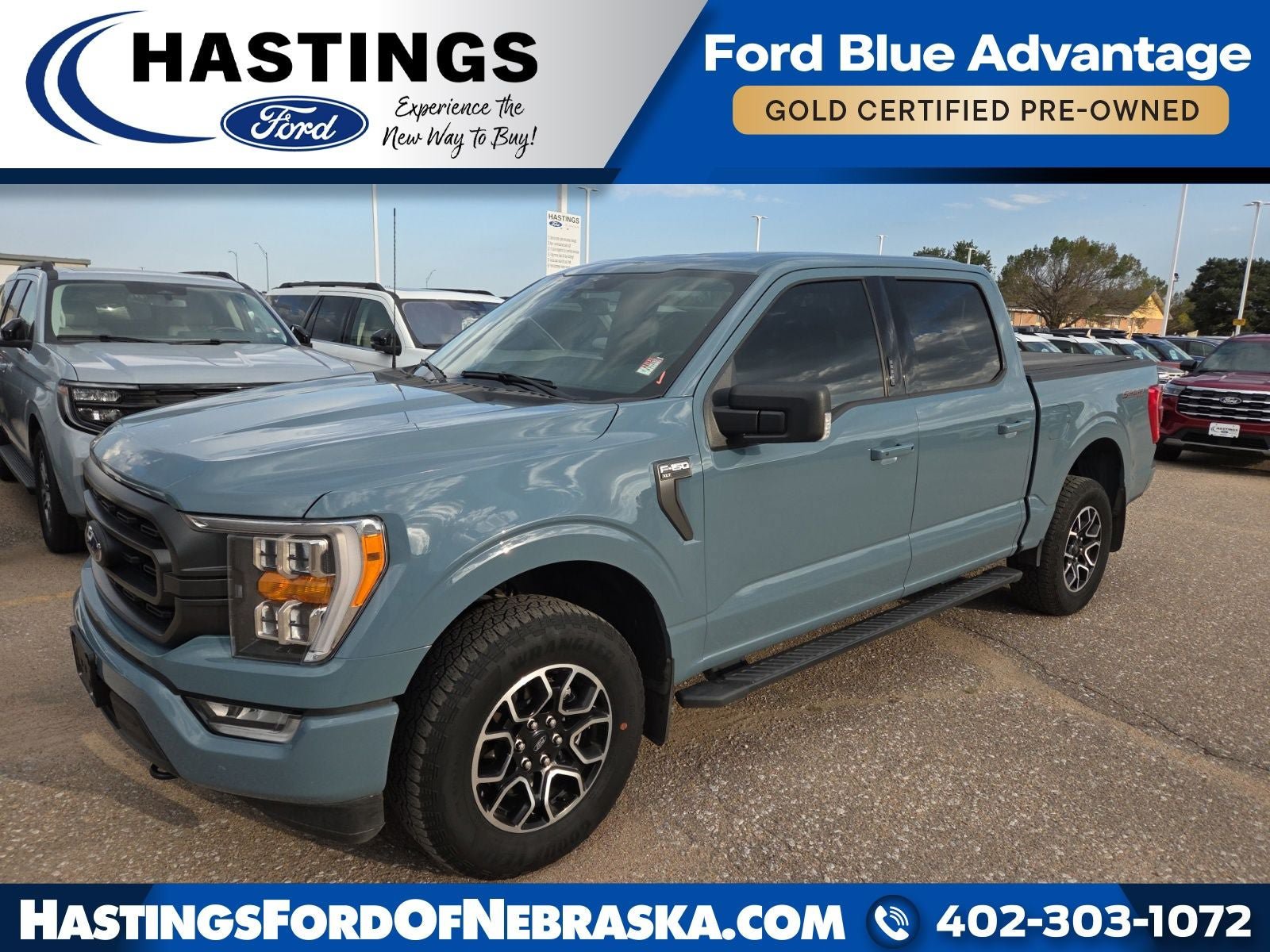 Used 2023 Ford F150 XLT w/ Equipment Group 302A High AWD/4WD image 1
