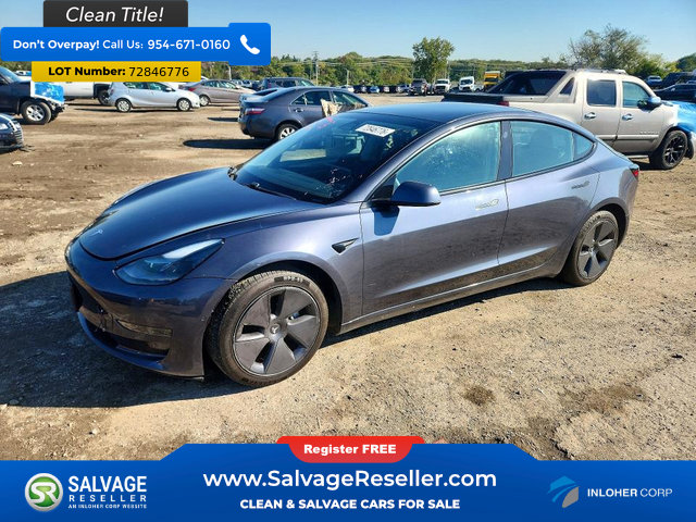 Used 2021 Tesla Model 3 Standard Range Plus RWD image 1