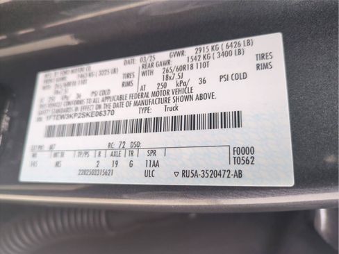 Used 2025 Ford F150 XLT w/ Equipment Group 301A Standard RWD image 36