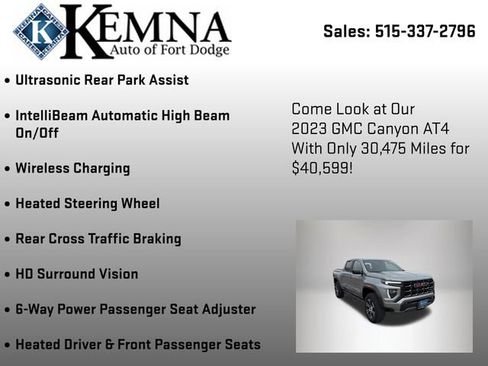 Used 2023 GMC Canyon AT4 w/ AT4 Premium Package image 15