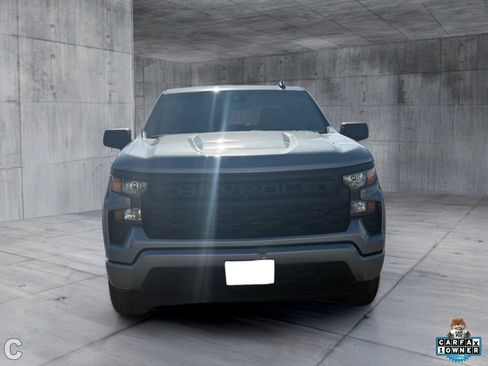Certified 2024 Chevrolet Silverado 1500 Custom w/ Turbomax Blackout Package RWD image 9