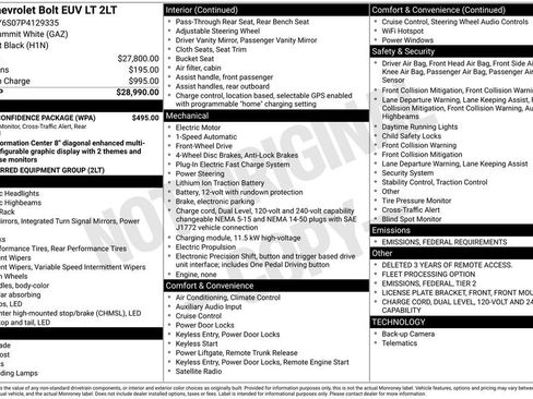 Used 2023 Chevrolet Bolt EUV LT w/ Driver Confidence Package image 25