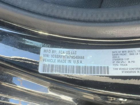 Used 2023 RAM 1500 Limited w/ Body Color Bumper Group AWD/4WD image 19