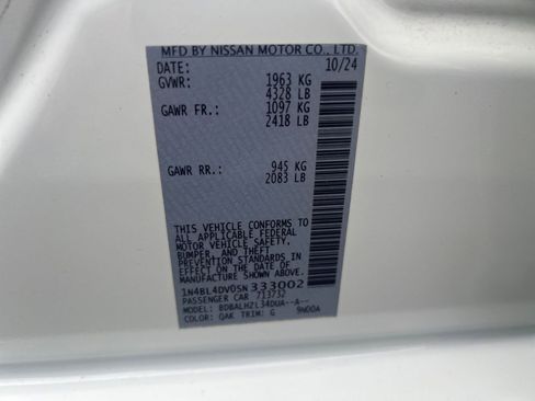 Used 2025 Nissan Altima 2.5 SV image 23