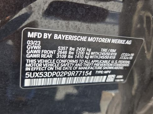 Used 2023 BMW X3 xDrive30i w/ Convenience Package AWD/4WD image 21