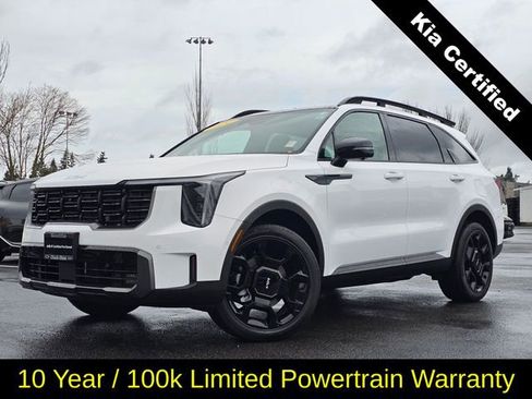 Certified 2024 Kia Sorento SX Prestige w/ Olive Brown Leather Package image 1