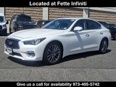 Certified 2023 INFINITI Q50 Luxe w/ Cargo Package