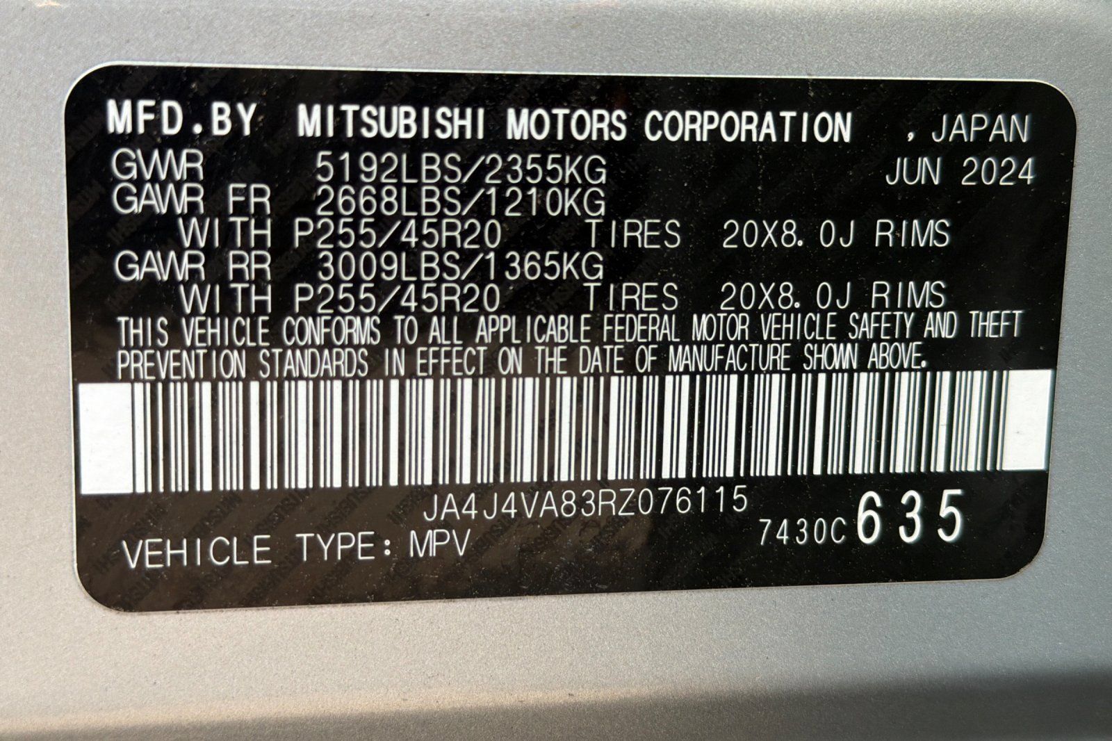 Used 2024 Mitsubishi Outlander SE Black Edition AWD/4WD image 53