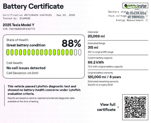 Used 2025 Tesla Model Y Long Range RWD image 87