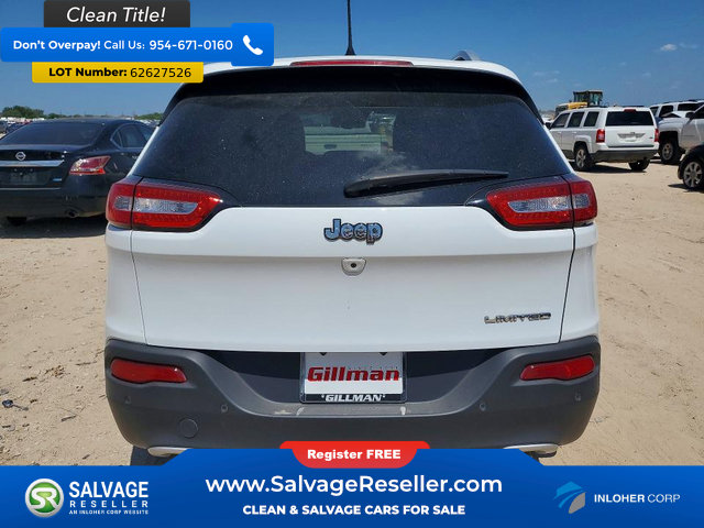Used 2014 Jeep Cherokee Limited w/ Technology Group FWD image 8