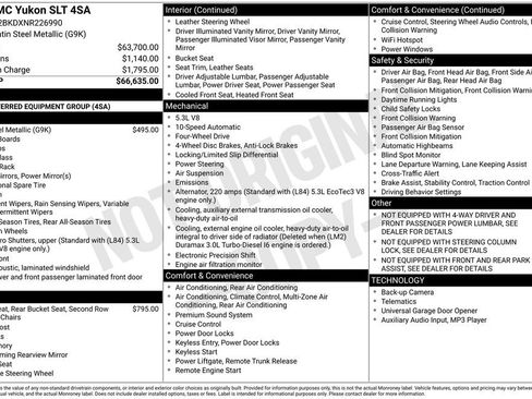 Used 2022 GMC Yukon SLT image 4