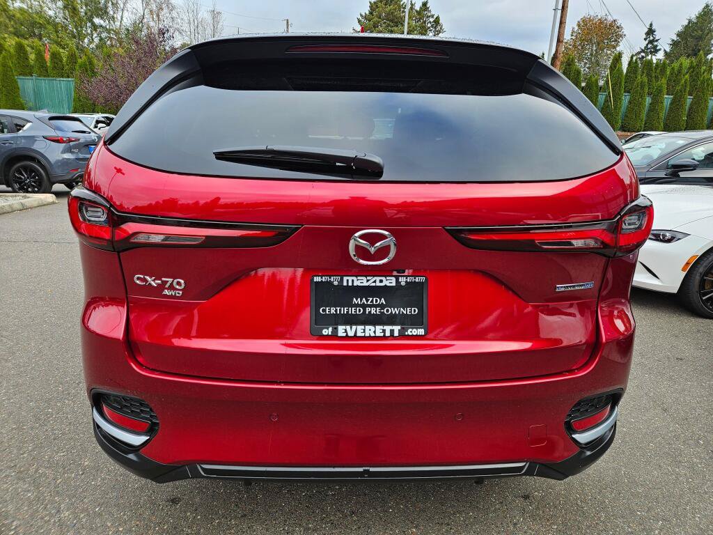 Certified 2025 MAZDA CX-70 Plug-In Hybrid w/ Premium Pkg AWD/4WD image 4