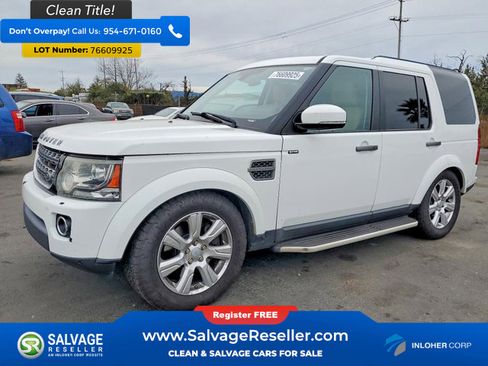 Used 2016 Land Rover LR4 HSE image 1
