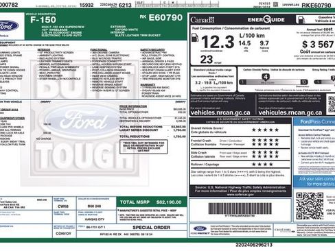 Used 2024 Ford F150 Lariat AWD/4WD image 44