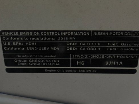 Used 2016 Nissan NV 1500 SV image 15