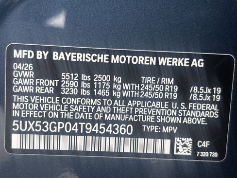 Used 2026 BMW X3 xDrive30i w/ Premium Package AWD/4WD image 8
