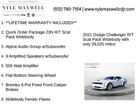 Used 2021 Dodge Challenger R/T Scat Pack image 12