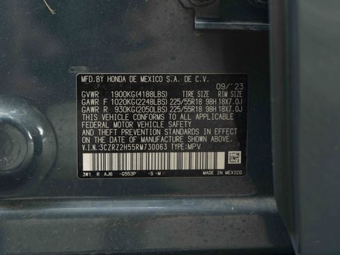 Certified 2024 Honda HR-V Sport image 43