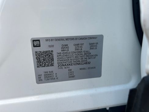 Used 2022 Chevrolet Equinox LT FWD image 25