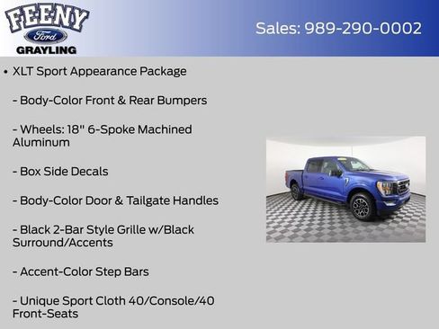Certified 2023 Ford F150 XLT w/ Equipment Group 302A High AWD/4WD image 13