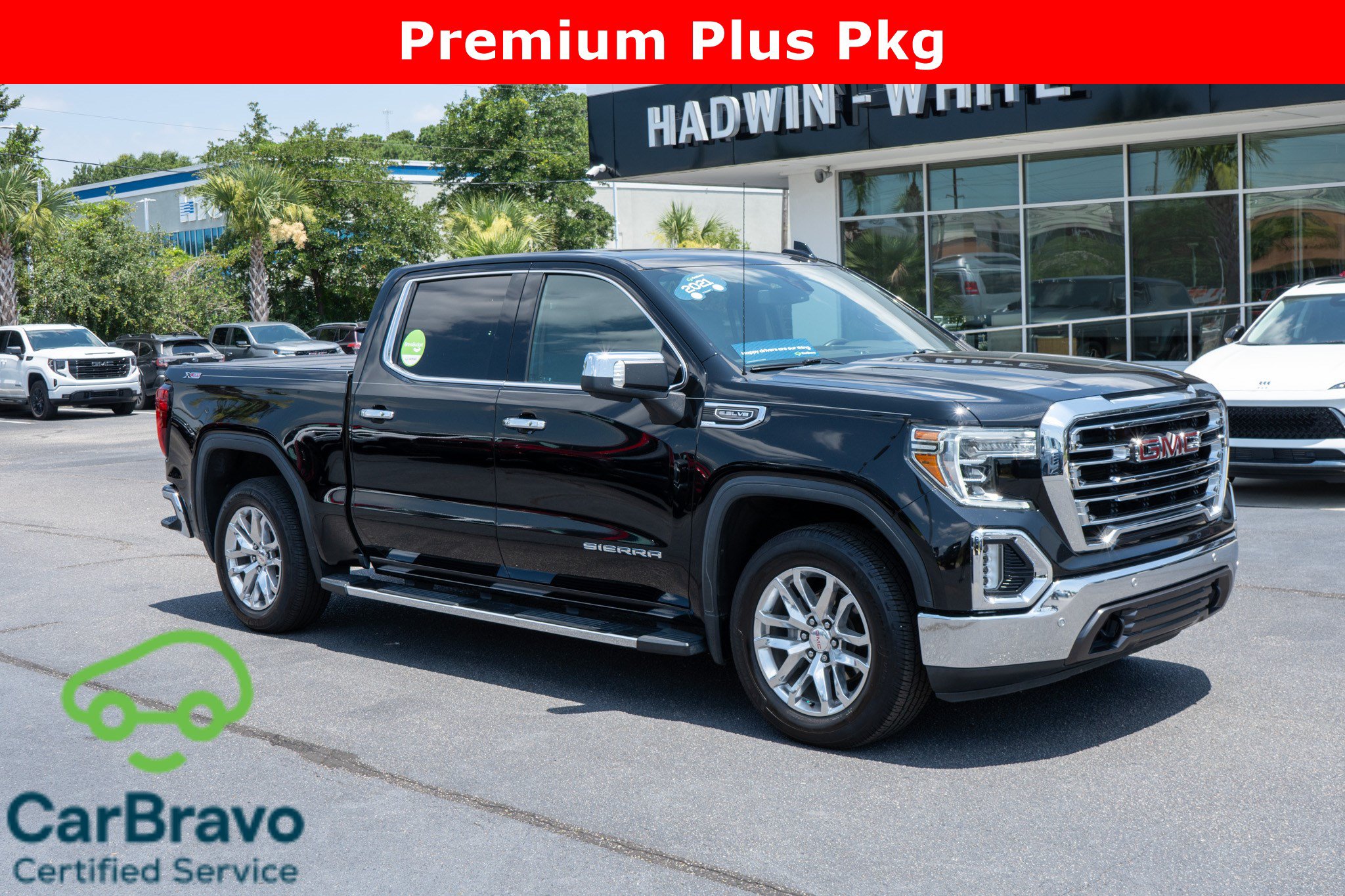 Used 2021 GMC Sierra 1500 SLT w/ SLT Premium Plus Package AWD/4WD image 1