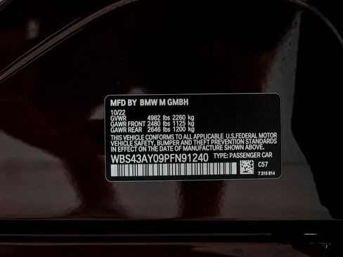 Used 2023 BMW M3 Competition w/ Executive Package image 54