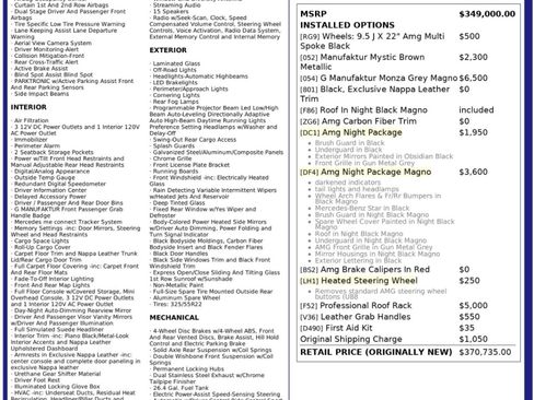 Used 2022 Mercedes-Benz G 63 AMG Squared w/ AMG Night Package Magno image 77