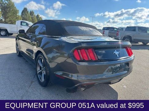 Used 2015 Ford Mustang Convertible w/ Equipment Group 051A image 4