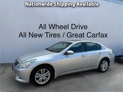 Used 2015 INFINITI Q40 AWD w/ Moonroof Package