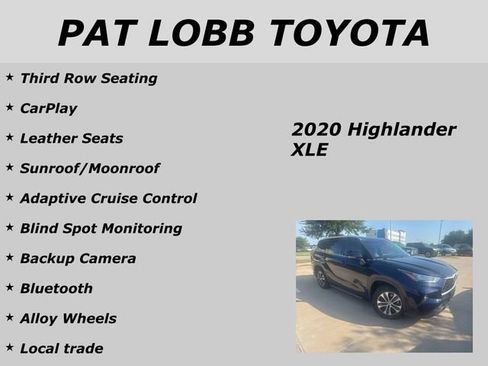 Used 2020 Toyota Highlander XLE FWD image 19
