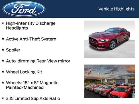 Used 2015 Ford Mustang GT Premium w/ Enhanced Security Package image 8