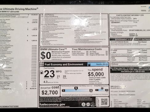 New 2026 BMW X7 xDrive40i AWD/4WD image 31