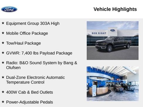 New 2025 Ford F150 XLT w/ Equipment Group 303A High image 2