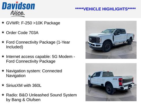 Used 2026 Ford F250 Platinum AWD/4WD image 4
