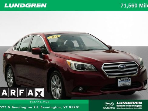 Used 2017 Subaru Legacy 2.5i Premium w/ Moonroof Package AWD/4WD image 1