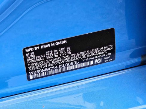 Used 2018 BMW M3 image 50