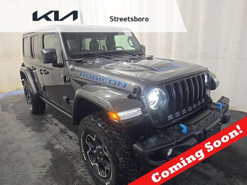Used 2022 Jeep Wrangler Unlimited Rubicon 4xe w/ Dual Top Group AWD/4WD image 1