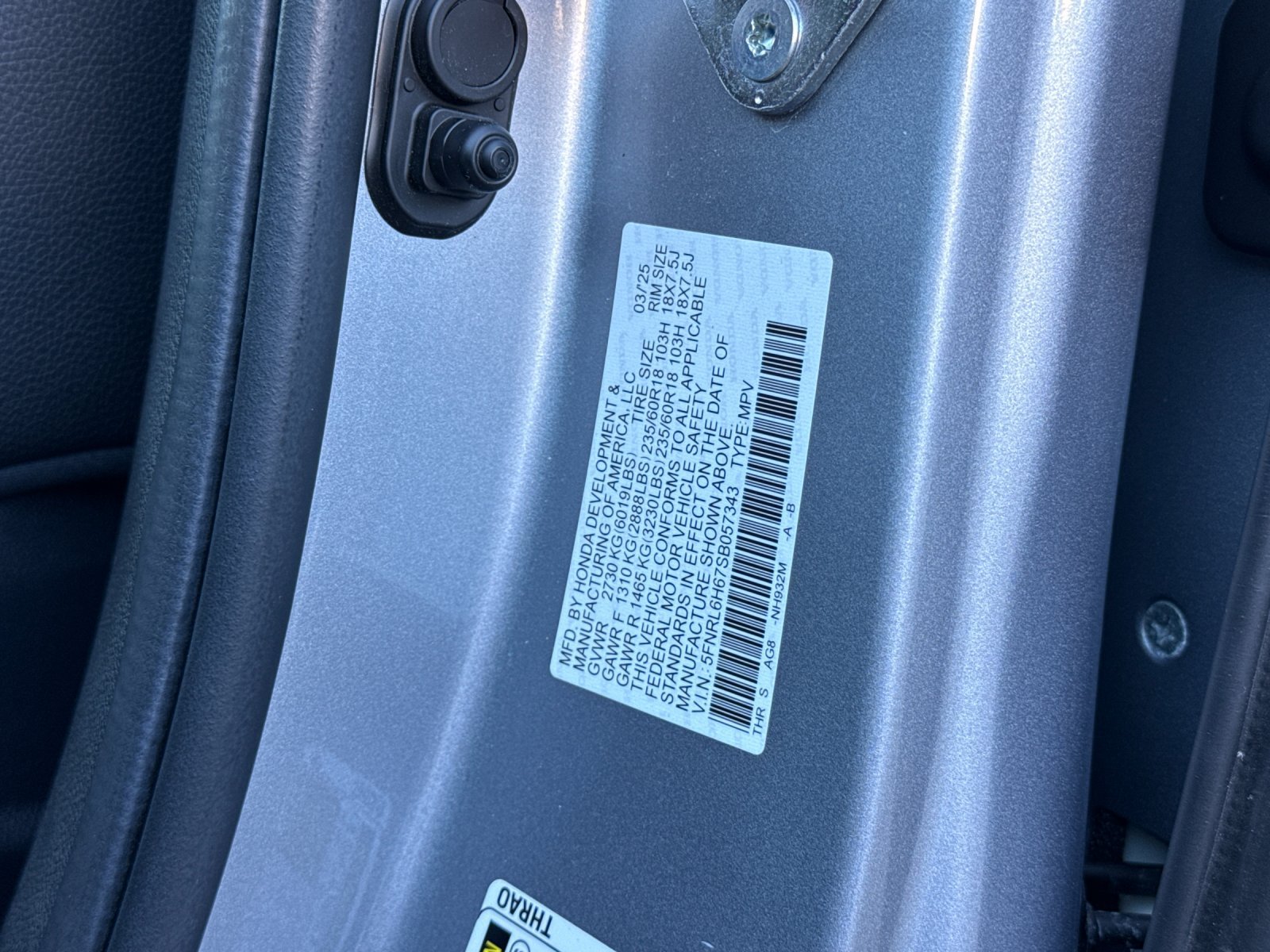 Used 2025 Honda Odyssey EX-L image 29