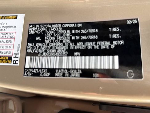 Certified 2025 Lexus LX 700h Overtrail AWD/4WD image 44