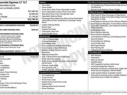 Used 2021 Chevrolet Equinox LT FWD image 11