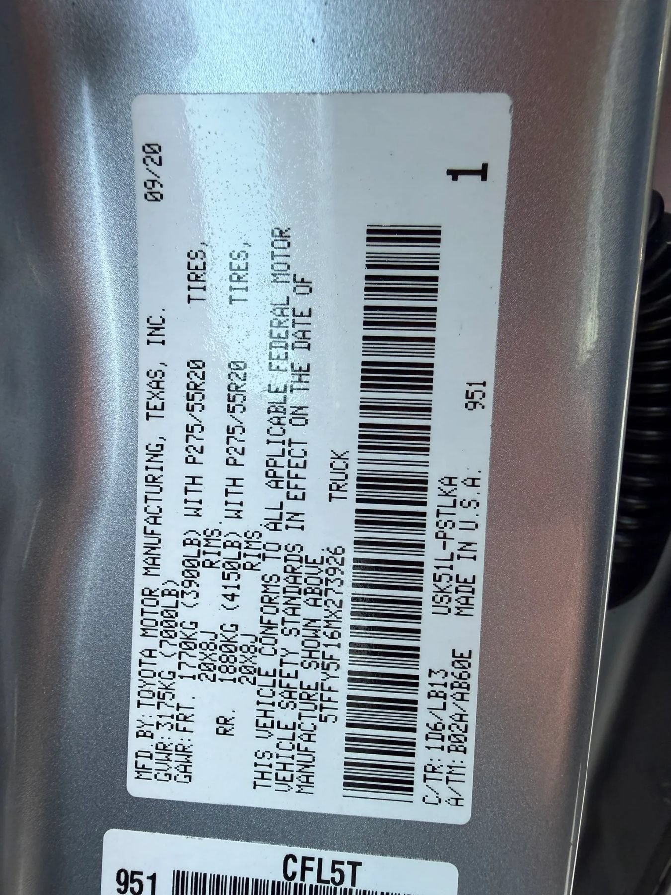 Used 2021 Toyota Tundra Limited RWD image 34